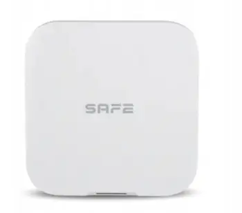 Panel alarmi SAFE Hub 2 Plus LTE, kontroll qendror inteligjent, Wi‑Fi LTE, i bardhë