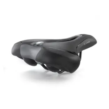 Selë biçiklete Selle Monte Grappa Lyra, 270x205mm, komode, e zezë