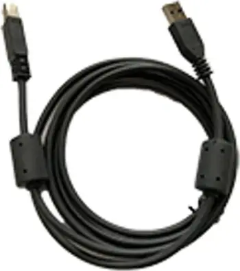 Kabllo Logitech USB A në USB B, me ferrit, e zezë