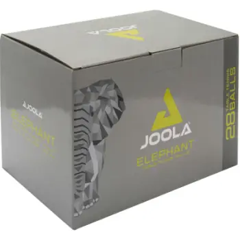 Top pingpongu JOOLA Elephant, 55 mm, set 28 copë, të bardha