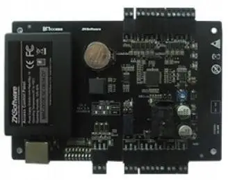 Kontrollues aksesesh ZKTeco GL-C3-PRO100, për 4 dyer, Ethernet, i zi