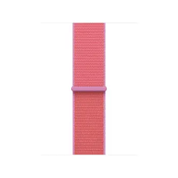 Apple Watch 42mm Sport Loop, Bright Guava (SEASONAL)