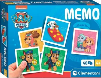 Loja memori Clementoni Paw Patrol, 48 letra, shumëngjyrëshe