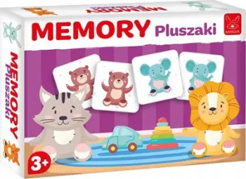 Lojë memorie për fëmijë Grisette Memory Plushies Kangaroo, 24 elemente, shumëngjyrëshe