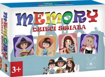 Loja memorie Kangaroo Memory Children of the World, 24 pjesë, për fëmijë