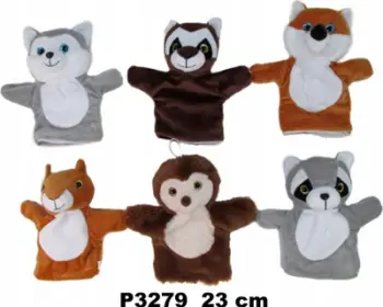Kukull pelushi Sun-Day Animal Doll, 23cm, MIX