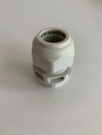 Presa kabulli Scame Parre PG29, IP68, plastike, gri