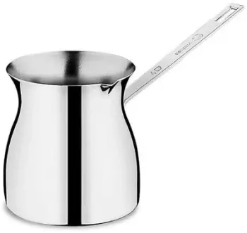 Xhezve Korkmaz Terra, çelik inox 0.5L, dorezë Stay Cool, argjend