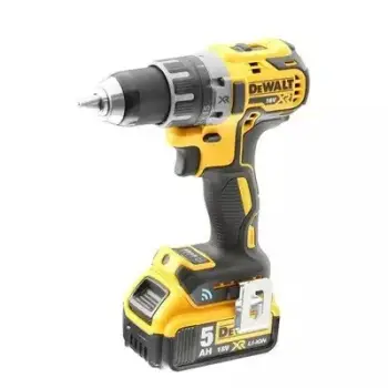 Makine shpuese vidhosëse Dewalt DCD708P2T, 18V, 2x bateri 5Ah, e verdhë