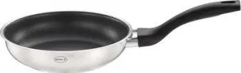 Tigan Roesle ProPlex 20 cm, çelik inox, veshje jo ngjitëse, i argjendtë