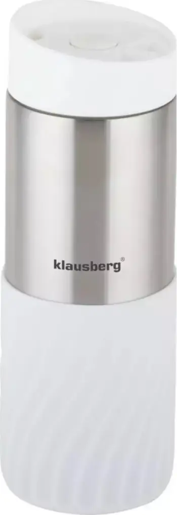 Termus termik Klausberg, 420ml, me grykë, i bardhë