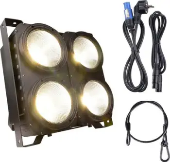 Llambë dyshemeje LED diellore Square, me sensor lëvizjeje, IP44, metalike e zezë