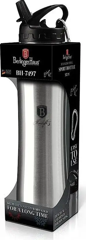 Termos Berlinger Haus, 500ml, çelik inox, gri