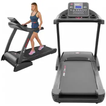 Shirit vrapimi elektrik Eb Fit Techrun W4.0, 20 km/h, peshë deri 150 kg, i zi