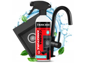 Solucion pastrimi për rubineta të zeza Black Fittings, heq depozitat, 500 ml