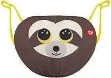 Maskë fëmijësh Ty Dangler Beanie Boo, dizajn sloth, e shumëngjyrshme