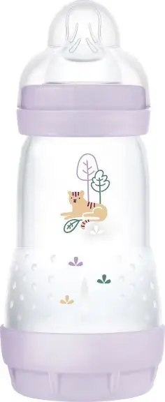 Biberon MAM Perfect Start, 260ml, anti kolik, Planet Love Girl