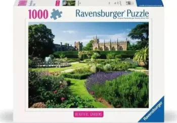 Puzzle Ravensburger Beautiful Queens Garden Sudeley Castle, 1000 pjesë, 70 x 50 cm, shumëngjyrësh