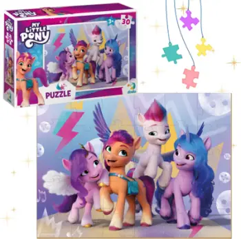 Puzzle për fëmijë Dodo My Little Pony, 30 copa, shumëngjyrësh