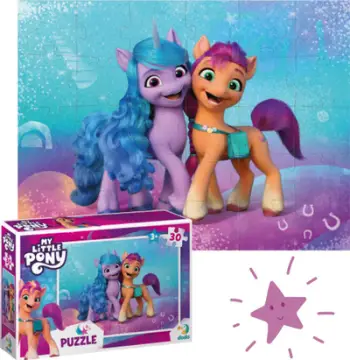 Puzzle Dodo My Little Pony, 30 pjesë, shumëngjyrësh