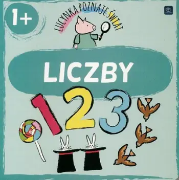 Libër karton Lucynka Poznaje Świat Liczby, 17x17cm, 14 faqe, shumëngjyrësh