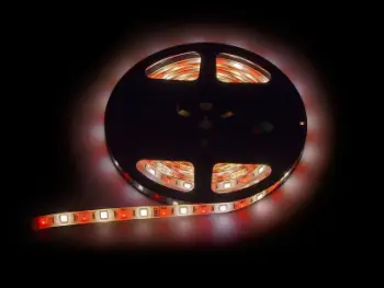 Shirit LED RGBW 5050, 5 m, 12V, IP33, shumëngjyrësh