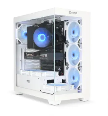 Kompjuter gaming HIRO Aurora White Edition i7 14700F, 16GB RAM, 1TB SSD, i bardhë