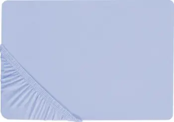 Çarçaf fitted JANBU Cotton, 140 x 200 cm, pambuk, blu e çelët