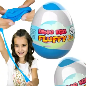 Lodër slime Color Magic Dino Egg, aromatizuar, teksturë elastike, shumëngjyrëshe