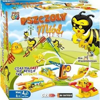 Loja tavoline Bees And Honey, lojë shkathtësie, për 2 deri 4 lojtarë, shumëngjyrëshe