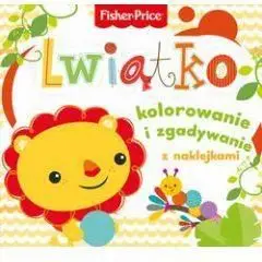 Liber ngjyrosjeje Fisher Price Little Lion, format i madh, shumëngjyrësh