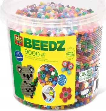 Set rruaza me hekurosje SES Creative Mix 06321, 9000 copë, shumëngjyrëshe