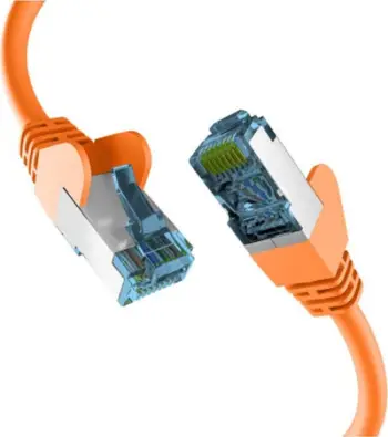 Kabllo rrjeti EFB Elektronik EC020200228, Cat7 S FTP, 15m, portokalli