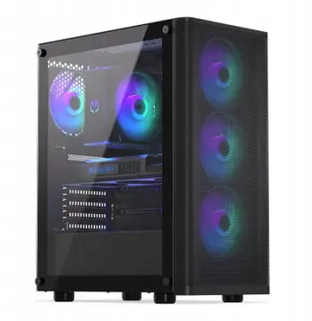 PC Desktop Adax Draco Extreme WXIHC12400F, i5-12400F, 8GB RAM, 500GB SSD, RTX 5050 8GB, i zi