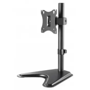 Mbajtës tavoline Manhattan Desk Mount, për monitor dhe TV, rrotullues, i zi