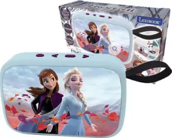 Kaltoparlant portativ Bluetooth Lexibook Frozen II, me radio, blu
