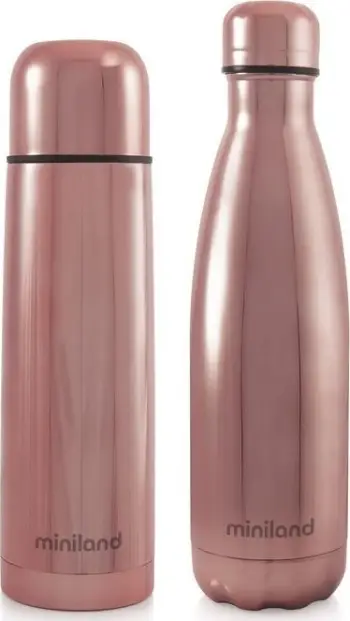 Termos + Butelka Deluxe 500ml rozowy (ML89260)
