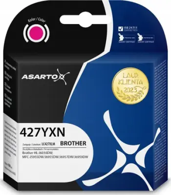 Fishek boje Asarto 427YXN LC427XLM, 5000 faqe, magenta