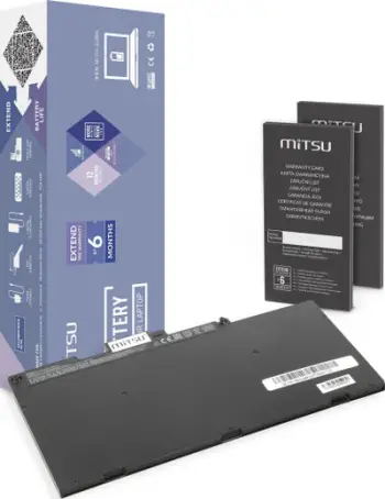 Bateri laptopi Mitsu HP TA03XL, 4420mAh, Li polymer, e zezë