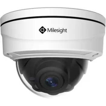 Kamera dome IP Milesight MS-C8172-FPE, 8 MP, lentë motorike 2.7-13.5 mm, IR 50 m, e bardhë