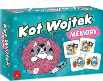 Loja memory Cat Wojtek Kangaroo, 24 elemente, për fëmijë, shumëngjyrëshe