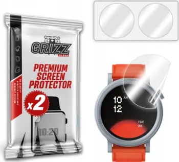 Mbrojtëse ekrani GrizzGlass CeramicFilm Nothing CMF Watch Pro 2, set 2 copë, transparente