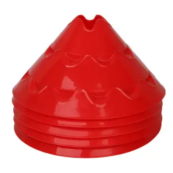Kon i stërvitjes Maxwel Mushroom, 15 cm, PVC, i kuq