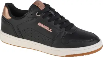 Atlete për femra O'Neill Byron Low, lëkurë sintetike, taban gome, të zeza