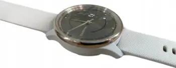 Ora inteligjente hibride Garmin Vívomove Trend, 40mm, GPS, Peach Gold me rrip Ivory