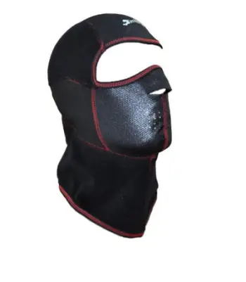 Balaklavë teknike Bars M14-04, windstopper, tharje e shpejtë, e zezë