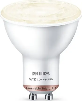 Llambë smart Philips Wiz GU10 PAR16, LED 50W ekuivalent, dritë e bardhë e ftohtë