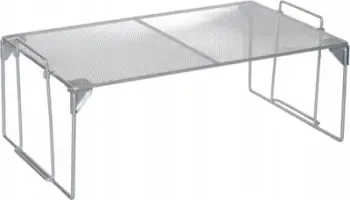 Raft universal Zeller, i grumbullueshëm, metal rrjetë, i bardhë
