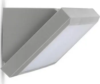 Aplike murale V-TAC Outdoor, LED 12W 3000K, IP65, gri