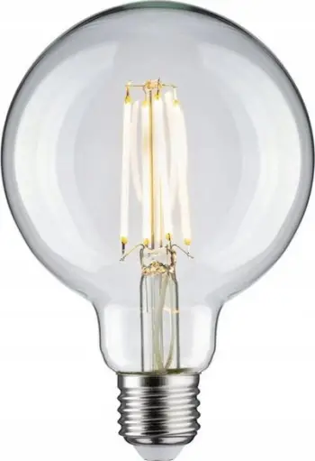 Llambë LED Paulmann Filament Globe, 7W, E27, dritë e ngrohtë